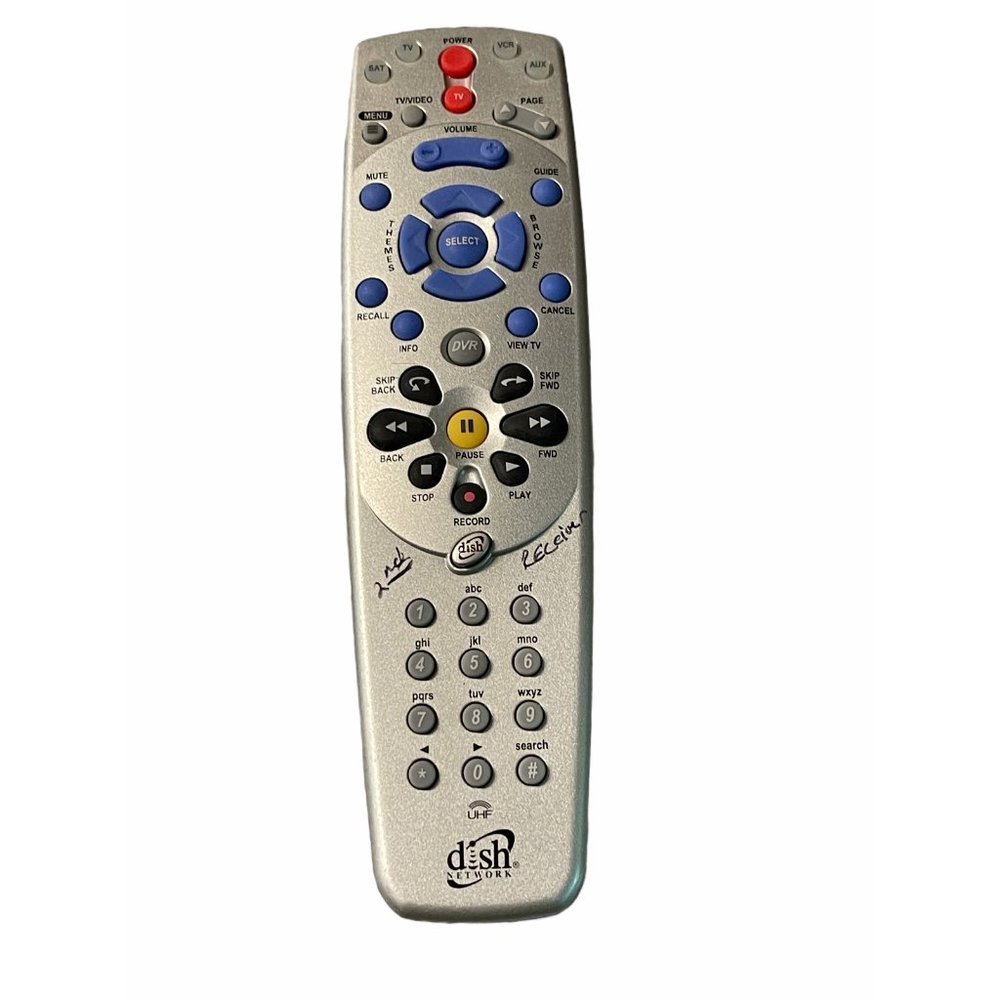Dish Network 113143 Platinum UHF Remote Control